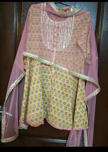 biba girls Floral Sharara Set