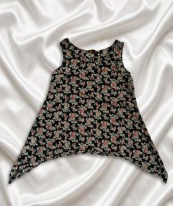 Floral Sleeveless Top