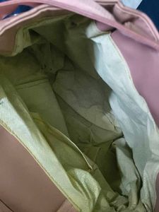 Chic Quilted Pink Backpack