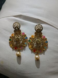 Earings...New. .only Once Wearing ..No Bargaining