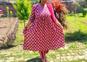 (Deal Of The day)Alia Cut Kurti Set Beautiful