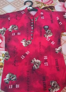 Kid's Boys Floral Kurta