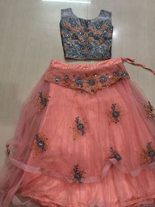 Girls Lehenga Choli Set