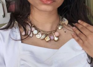 Price drop💥Boho Charm Necklace with Flower