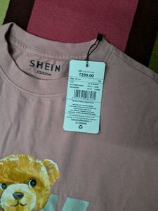 Cute Teddy Bear Graphic T-Shirt