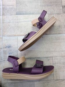 Stylish Purple Flat Sandals