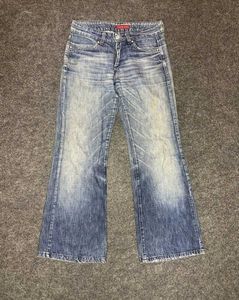 Men's Blue bootcut Denim Jeans
