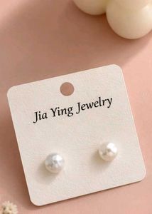 Classic Pearl Stud Earrings