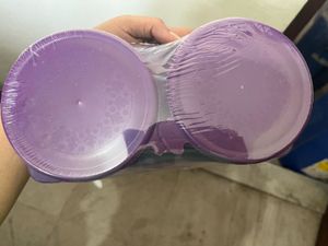 New Purple Plastic Container Gift Set