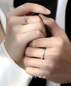 Savana Rhinestone Couple Rings💍