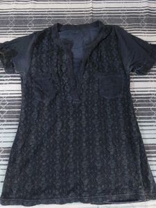 Chic Lace Detail Top