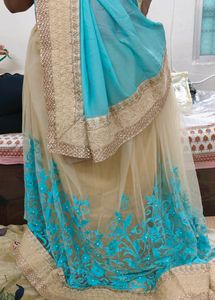Heavy Work Embroidery And Pearl Wor
