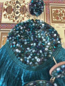 Beaded Tassel Earrings