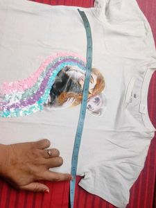 Frozen T-shirt with Sequins