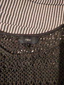 Crochet Knit Top