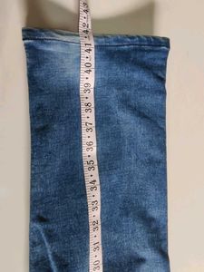 Men's Blue 44 size  Washed Jeans