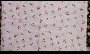 New Ladies Cotton Dress Material With Embroidery