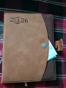 Textured Foambound diary with secret pocket