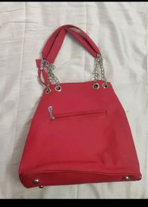 Bright Elegant Red🍒 HAND BAG