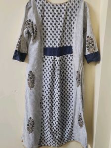 Printed A line  Cotton Kurti