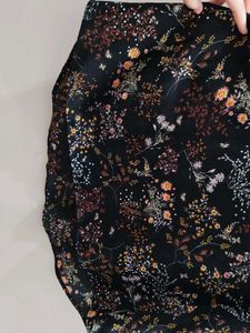 Floral Lace Trim Top