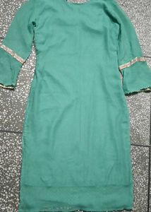 Beautiful Teal Kurta Set with Dupatta💚😉