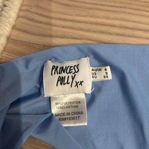 Princess Polly Cropped Halter Backless Top