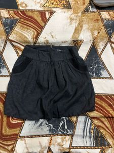 Chic Patterned balloon skirt