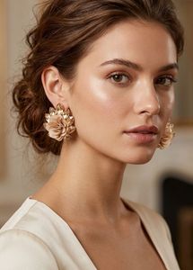 Floral Statement Earrings