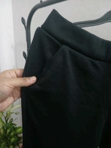 Black Flare Pants