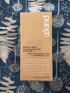 Akind Drop A Hint Hydrating Skin Tint