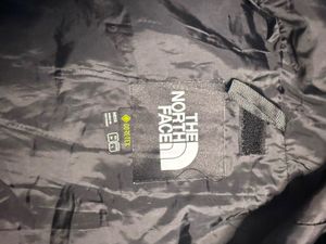 The North Face Cream &amp; Black Jacket