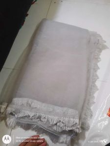 Grey Net Dupatta