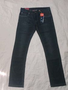 Men's Dark Wash Denim Jeans