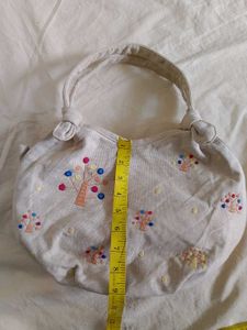 Charming Embroidered Hobo Bag