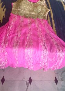 Stunning Pink gown Set