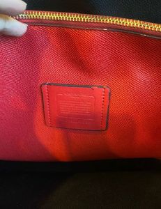 Authentic Coach Monogram Tote Bag