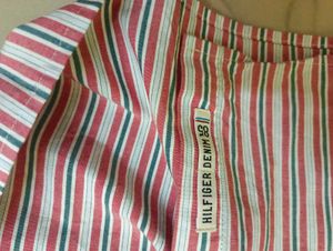 Tommy Hilfiger Striped Casual Shirt Barely worn