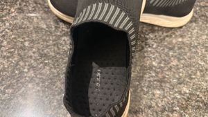Comfortable Black Slip-On Sneakers