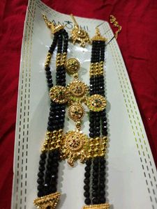 Heavy Mangalsutra, Earrings,Mangtika Set