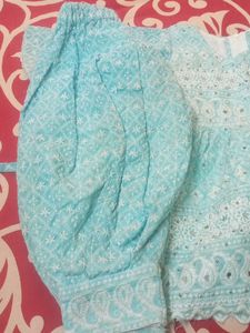 Beautiful Blue Ethnic Kurta Set