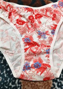 Floral Print Cotton Briefs - Pack of 3