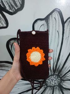 crochet phone purse/holder