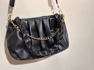 Chic Ruched Shoulder Bag