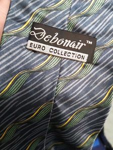 Stylish Blue Patterned Men's Tie