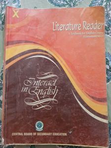 Class 10 Literature Reader Textbook