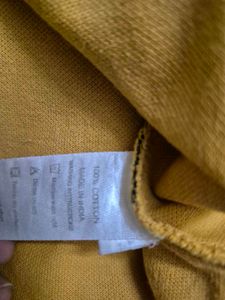 Men's Yellow Casual T-Shirt