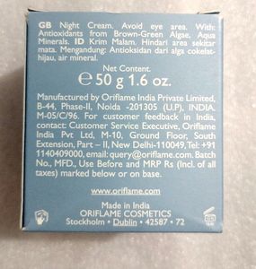Hydra radiance Night cream Light