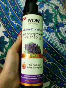 WOW Rosemary + Biotin Hair Growth Spray