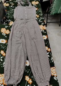 Gingham backless co-ord set🩶